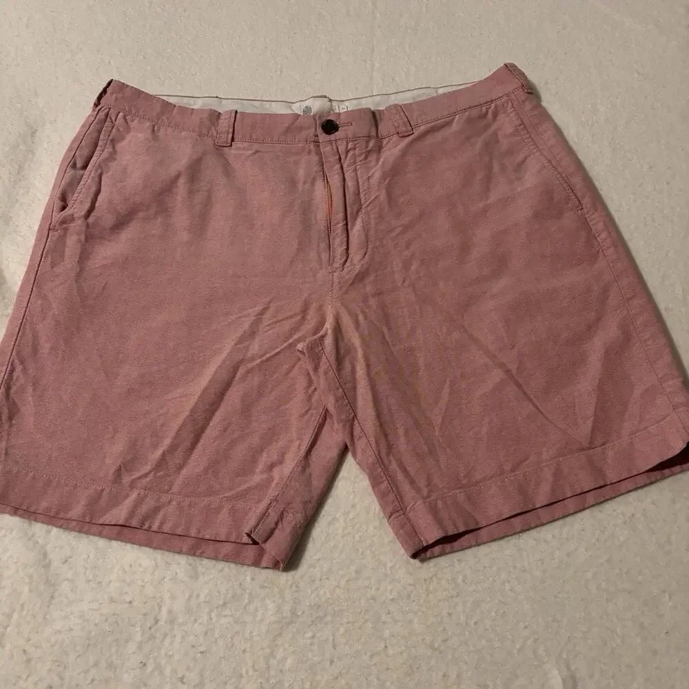 J Crew Men’s‎ Size 38 Waist Men’s Shorts Pink/Salmon Chino Style Preppy Vibes